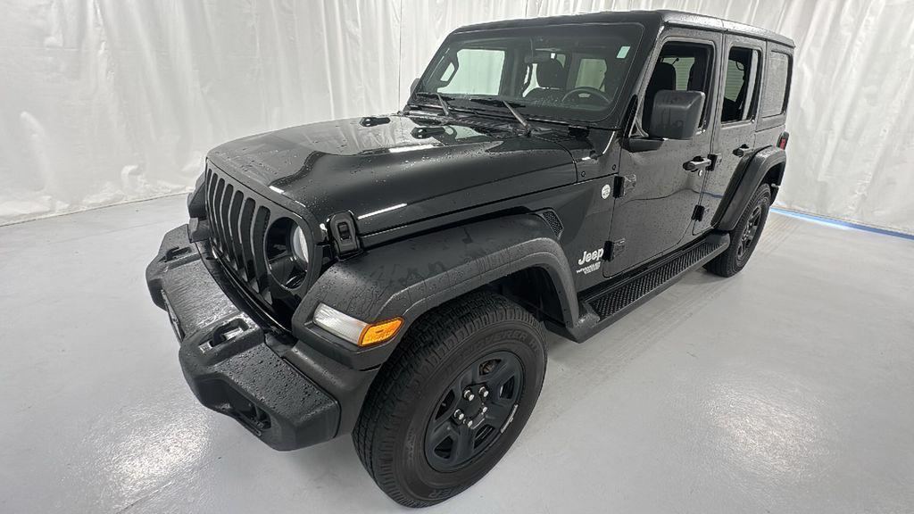 used 2021 Jeep Wrangler Unlimited car, priced at $21,987