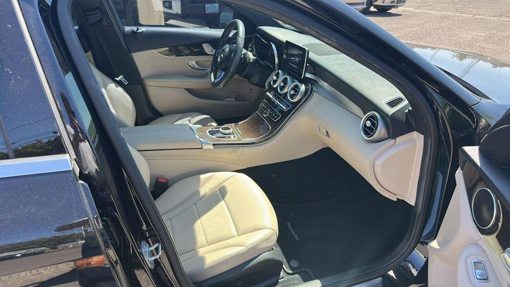 used 2018 Mercedes-Benz C-Class car, priced at $19,995