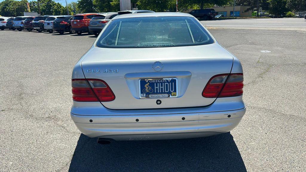 used 1999 Mercedes-Benz CLK-Class car, priced at $4,995