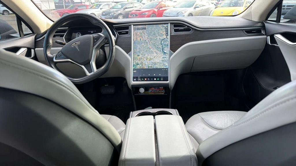 used 2014 Tesla Model S car, priced at $15,995