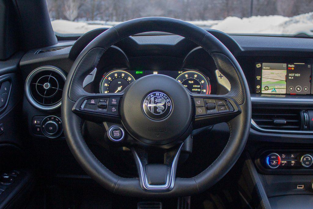 used 2025 Alfa Romeo Stelvio car, priced at $45,000