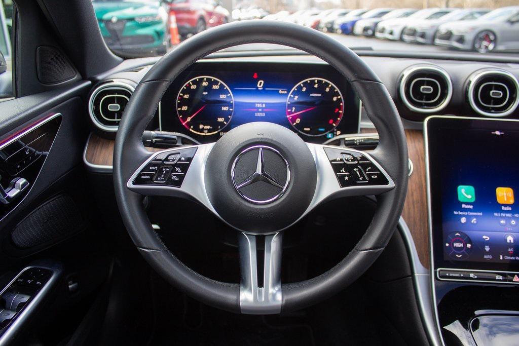 used 2025 Mercedes-Benz C-Class car, priced at $43,900