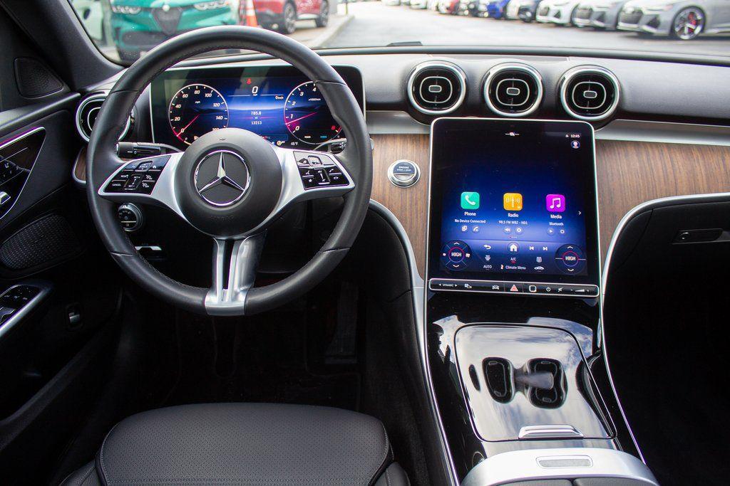 used 2025 Mercedes-Benz C-Class car, priced at $39,990