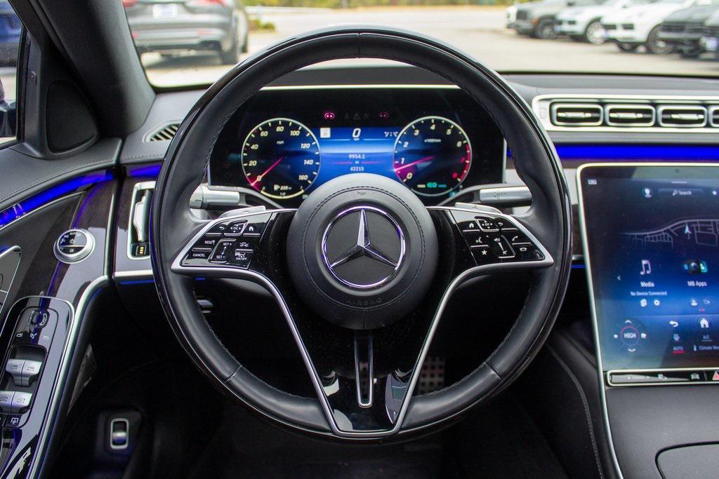 used 2022 Mercedes-Benz S-Class car, priced at $60,998
