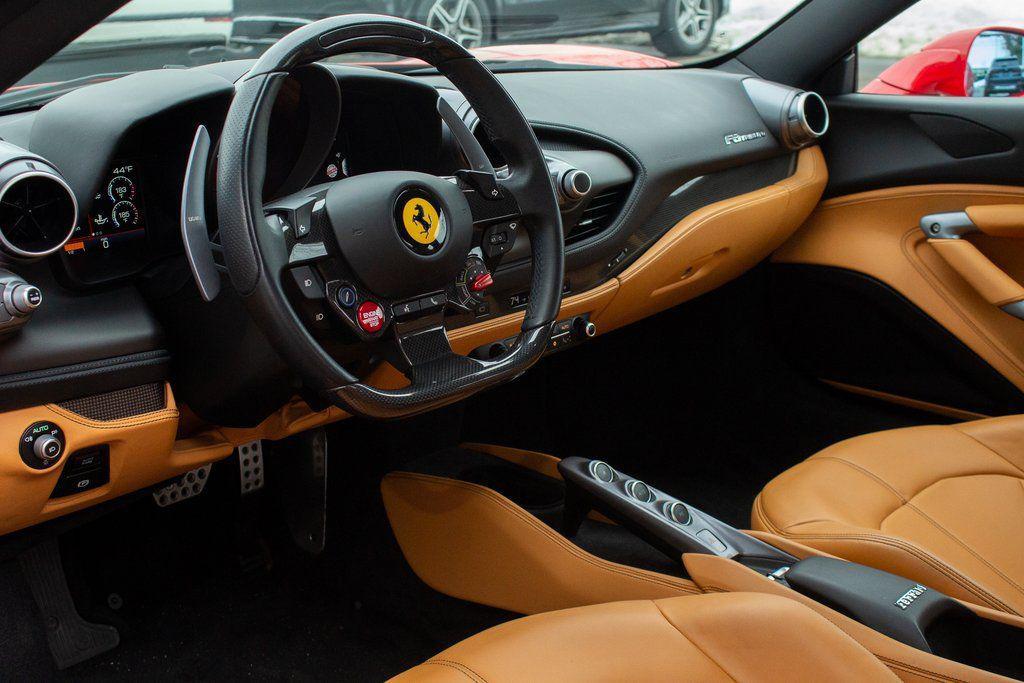 used 2020 Ferrari F8 Tributo car, priced at $340,000
