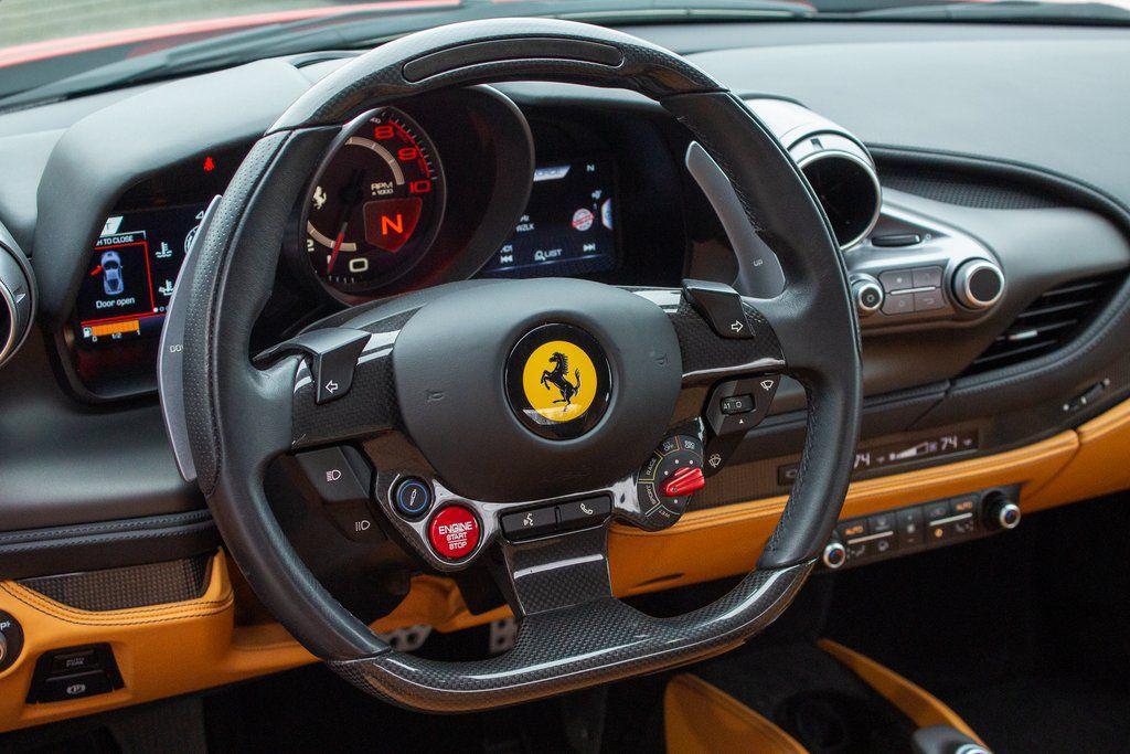 used 2020 Ferrari F8 Tributo car, priced at $340,000