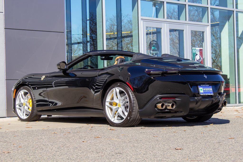 used 2024 Ferrari Roma Spider car, priced at $315,000
