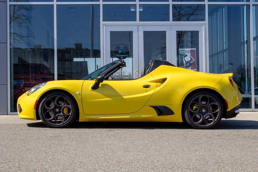 used 2016 Alfa Romeo 4C Spider car, priced at $85,000