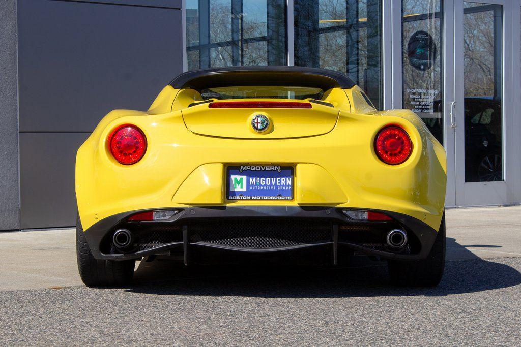 used 2016 Alfa Romeo 4C Spider car, priced at $85,000