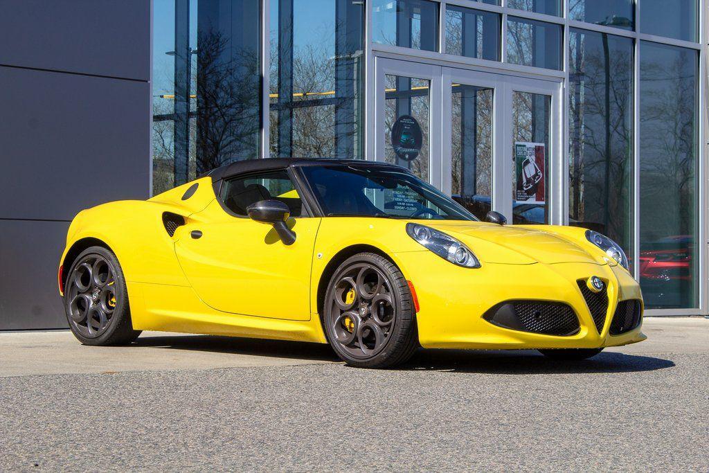 used 2016 Alfa Romeo 4C Spider car, priced at $85,000