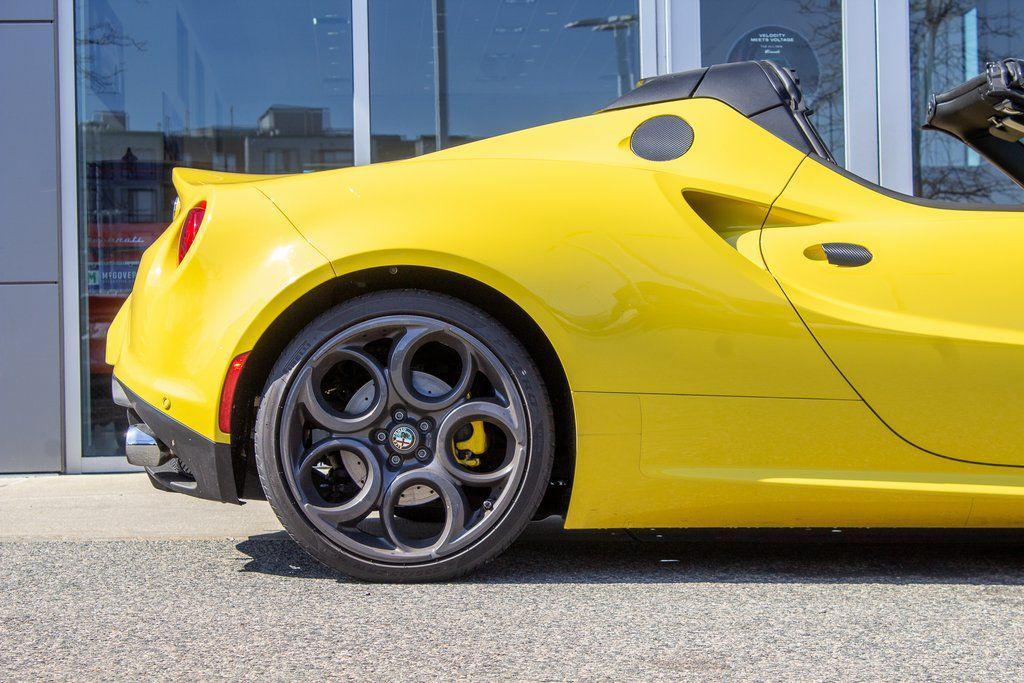 used 2016 Alfa Romeo 4C Spider car, priced at $85,000