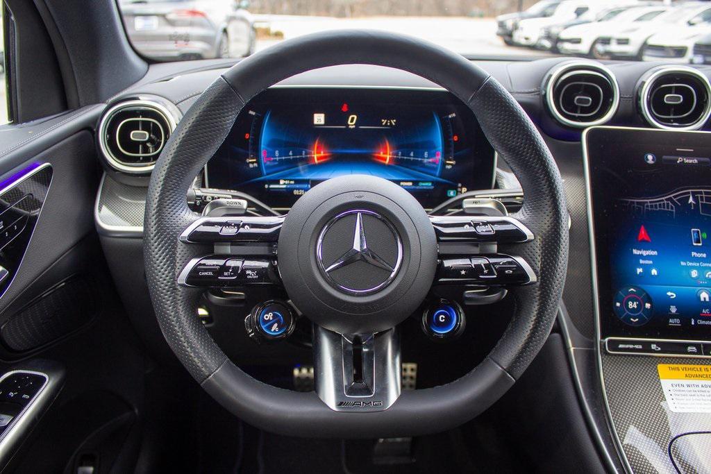 used 2024 Mercedes-Benz AMG GLC 43 car, priced at $57,900