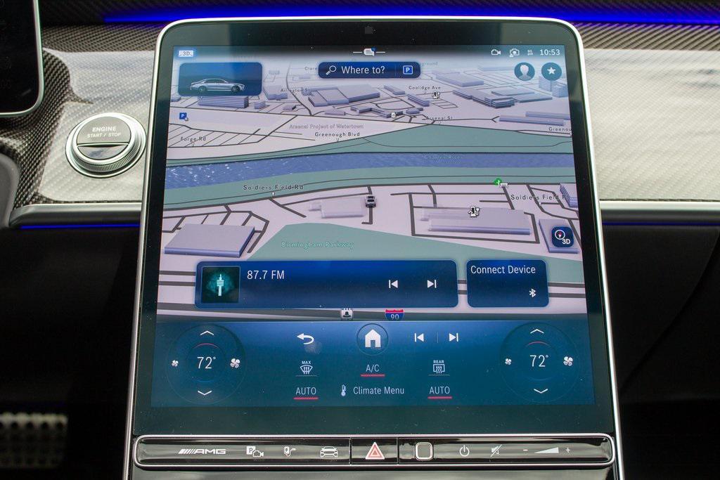 used 2025 Mercedes-Benz AMG S 63 E car, priced at $159,900