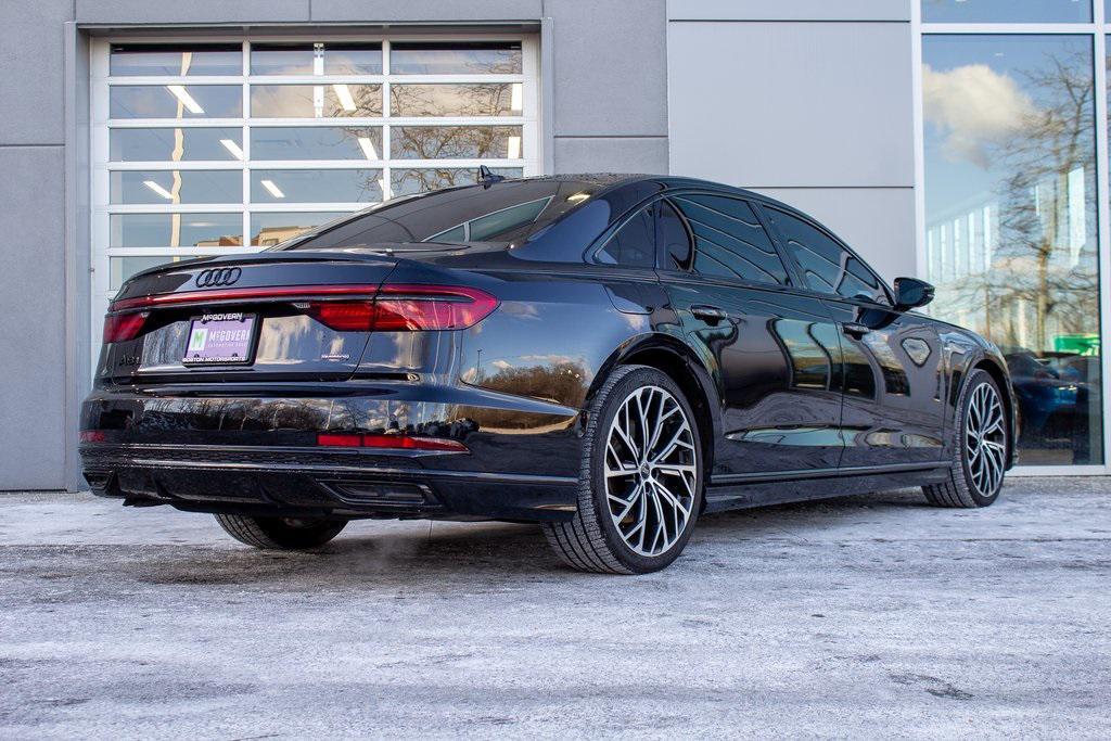 used 2021 Audi A8 car, priced at $36,000