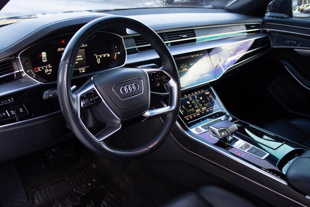 used 2021 Audi A8 car, priced at $36,000