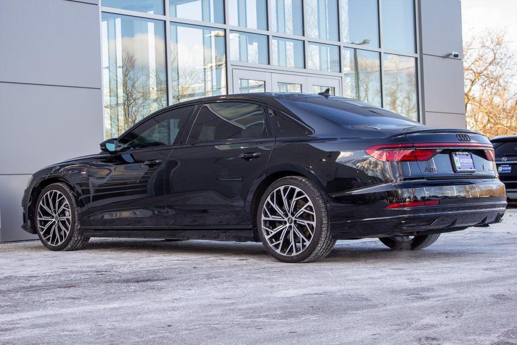 used 2021 Audi A8 car, priced at $36,000