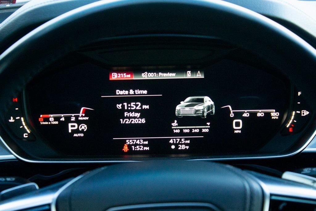 used 2021 Audi A8 car, priced at $36,000