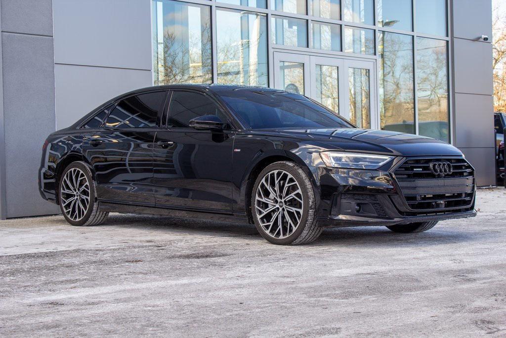 used 2021 Audi A8 car, priced at $36,000
