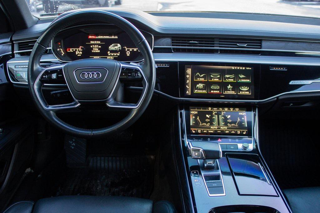used 2021 Audi A8 car, priced at $36,000