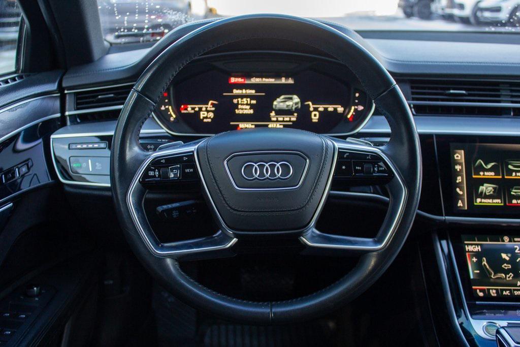 used 2021 Audi A8 car, priced at $36,000