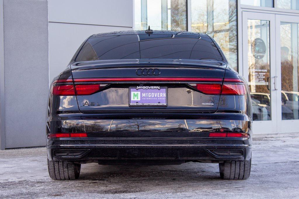 used 2021 Audi A8 car, priced at $36,000
