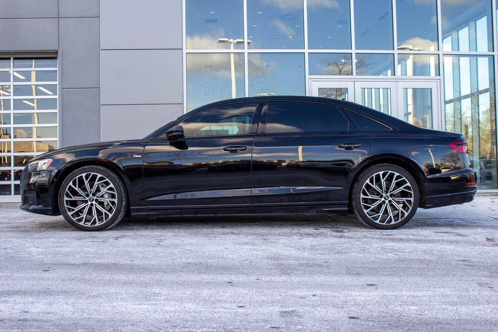 used 2021 Audi A8 car, priced at $36,000