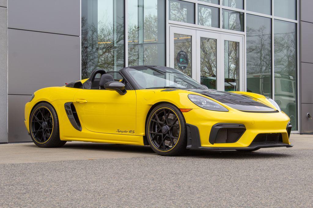 used 2024 Porsche 718 Spyder car, priced at $197,695