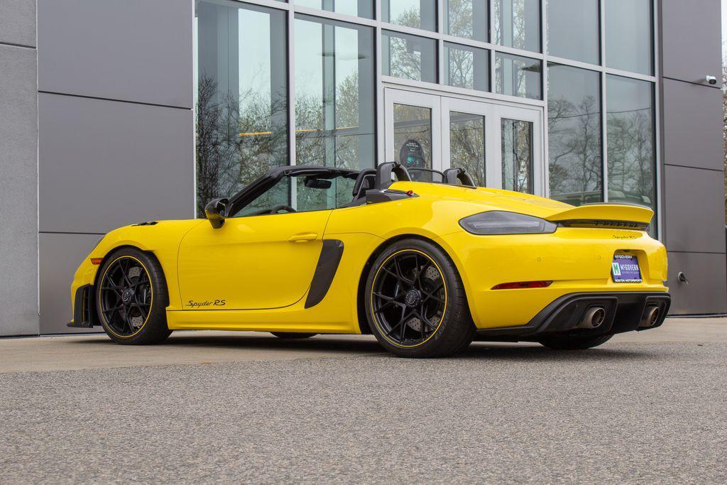 used 2024 Porsche 718 Spyder car, priced at $197,695