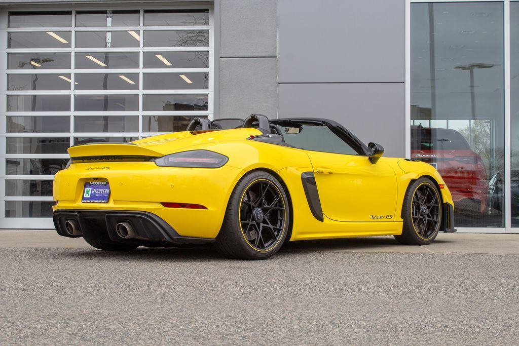 used 2024 Porsche 718 Spyder car, priced at $197,695