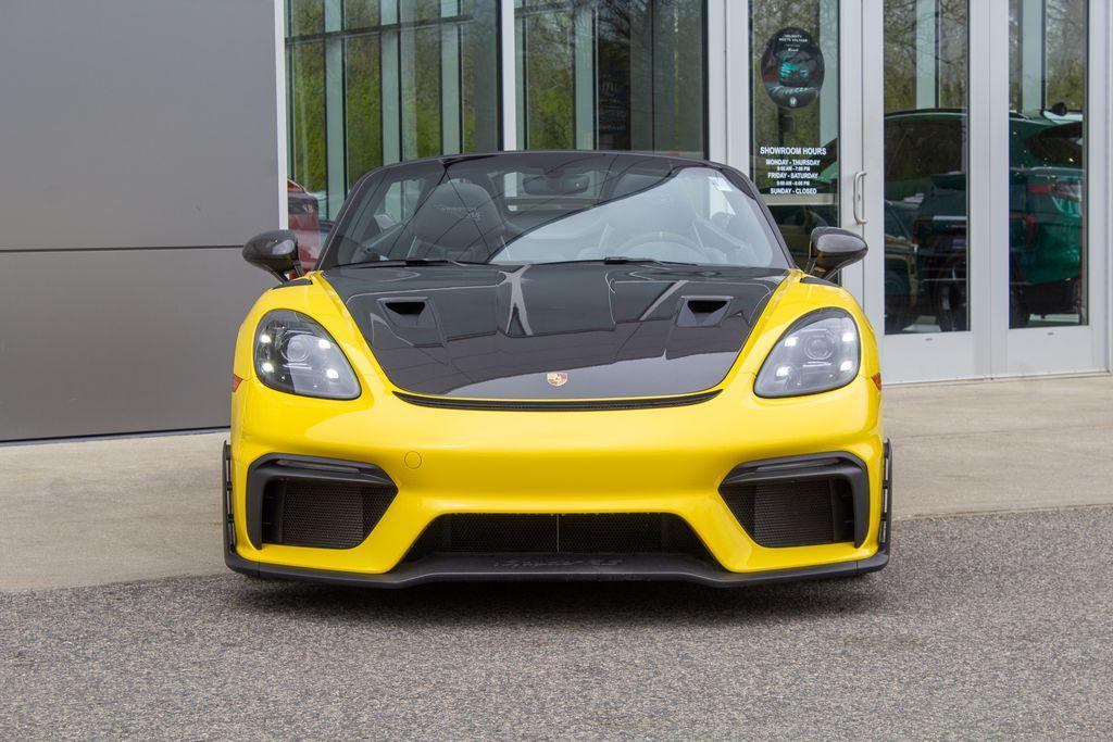 used 2024 Porsche 718 Spyder car, priced at $197,695