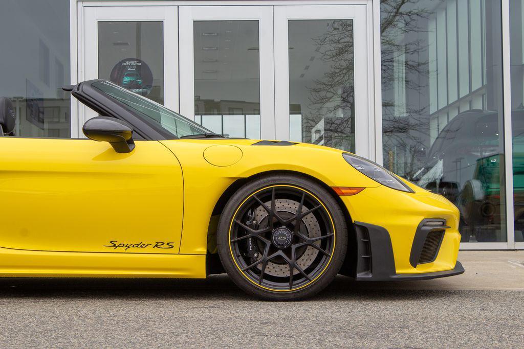 used 2024 Porsche 718 Spyder car, priced at $197,695