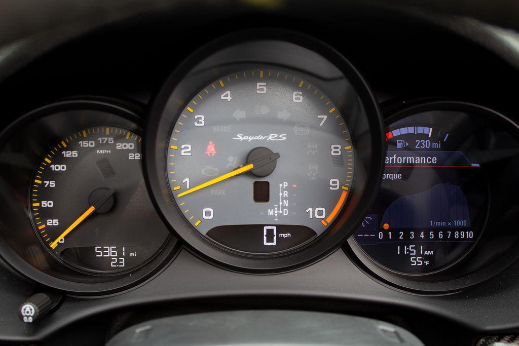 used 2024 Porsche 718 Spyder car, priced at $197,695