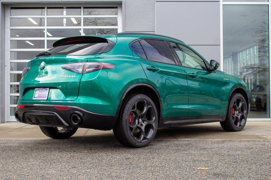 new 2025 Alfa Romeo Stelvio car, priced at $63,720