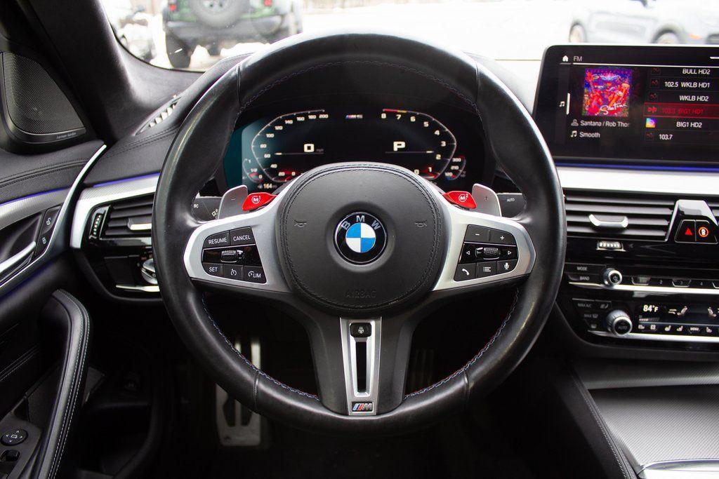 used 2022 BMW M5 car, priced at $82,900