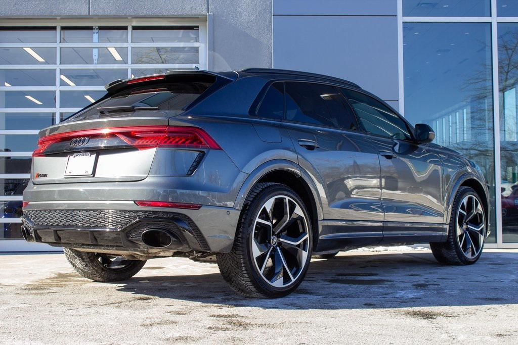 used 2021 Audi RS Q8 car, priced at $70,000