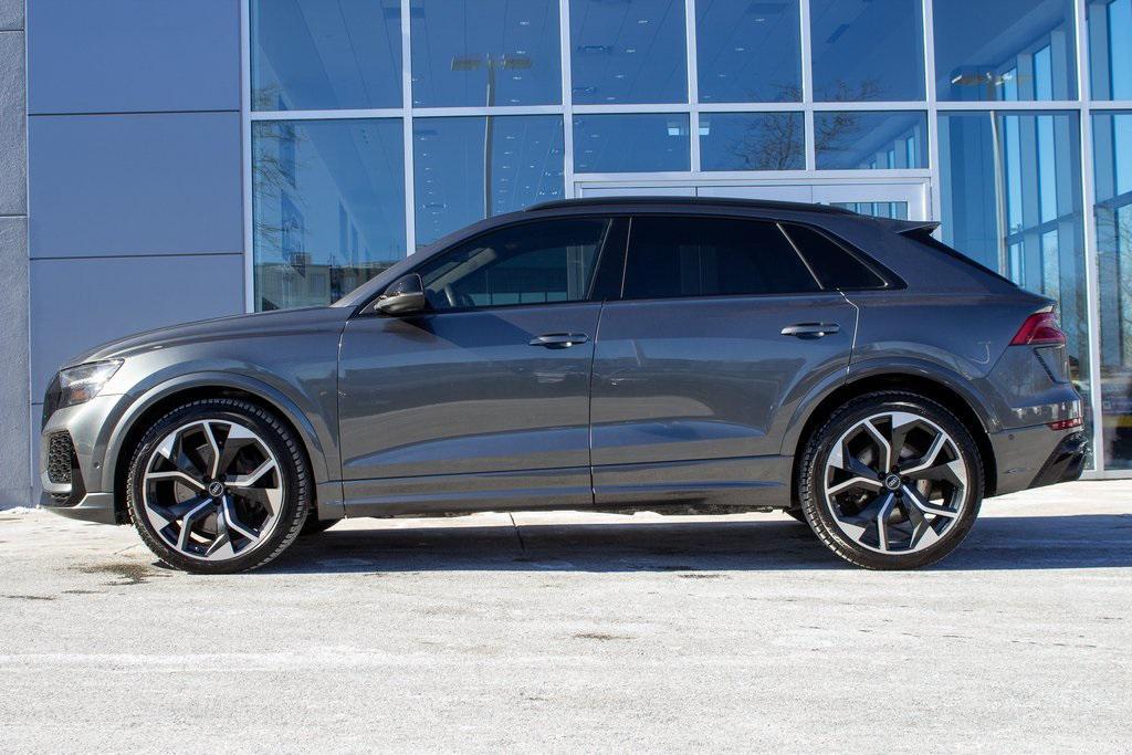 used 2021 Audi RS Q8 car, priced at $70,000