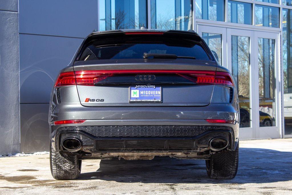 used 2021 Audi RS Q8 car, priced at $70,000