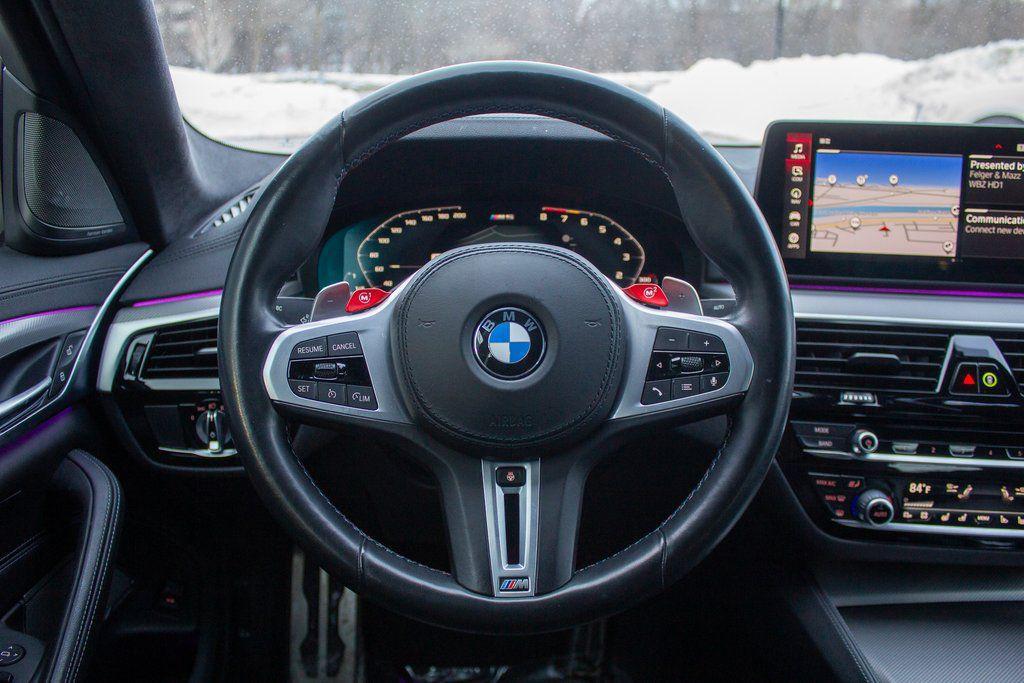 used 2022 BMW M5 car, priced at $80,900