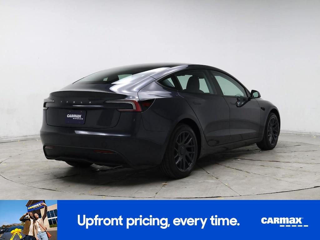 used 2025 Tesla Model 3 car, priced at $38,998