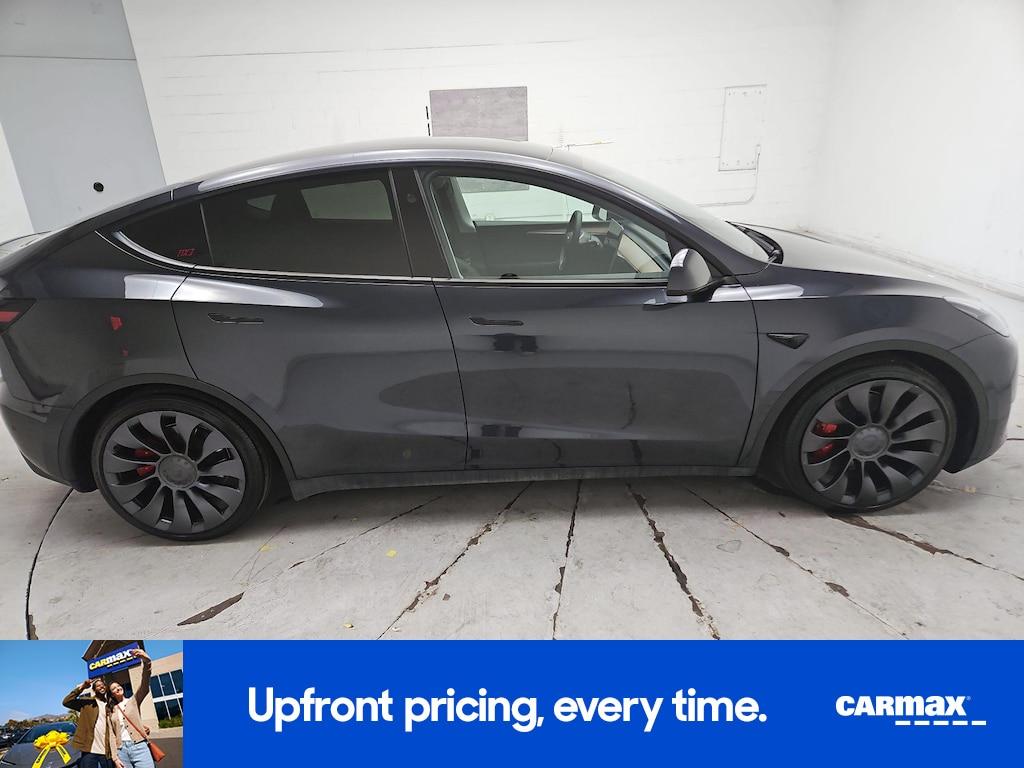 used 2025 Tesla Model Y car, priced at $42,998