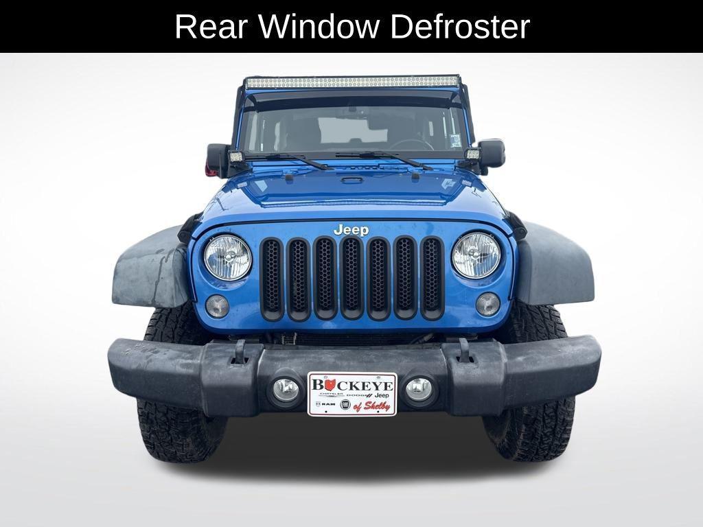 used 2016 Jeep Wrangler car, priced at $14,250