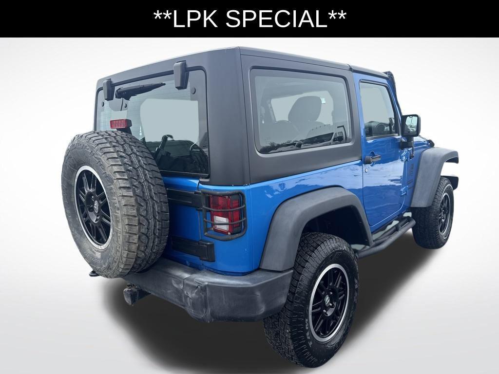 used 2016 Jeep Wrangler car, priced at $14,250