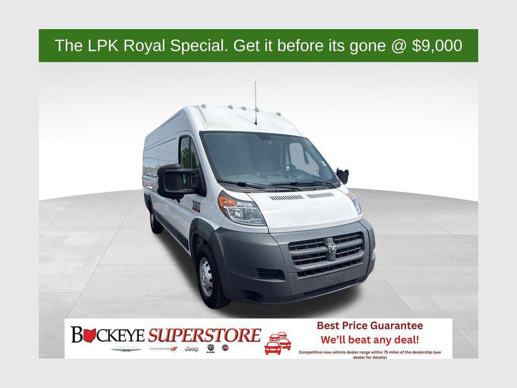 used 2016 Ram ProMaster 3500 car, priced at $9,000
