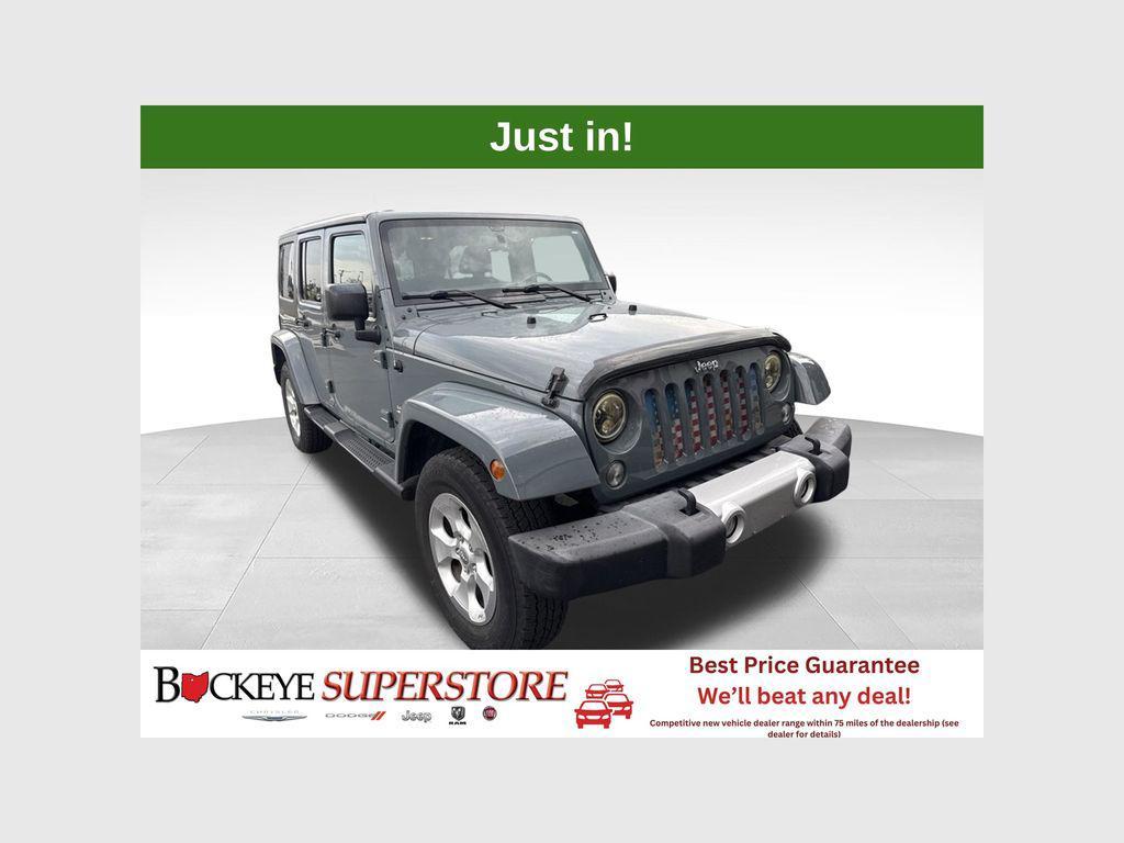 used 2015 Jeep Wrangler Unlimited car, priced at $17,265