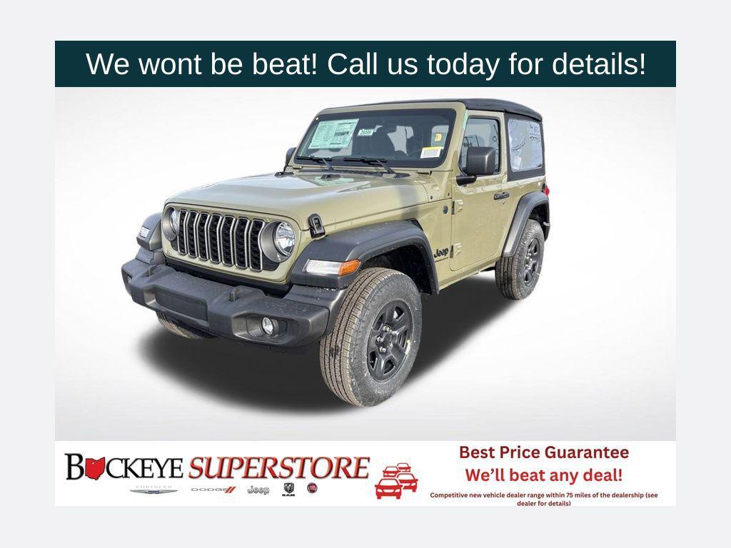 new 2026 Jeep Wrangler car, priced at $38,199