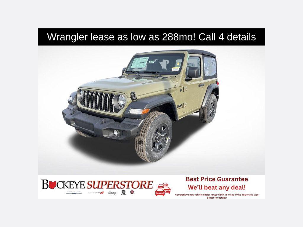 new 2026 Jeep Wrangler car, priced at $38,199
