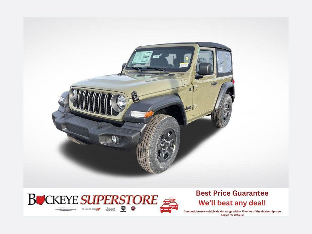 new 2026 Jeep Wrangler car, priced at $38,199