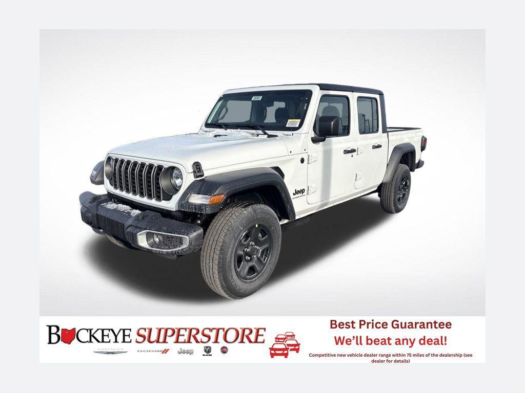 new 2026 Jeep Gladiator car, priced at $40,127