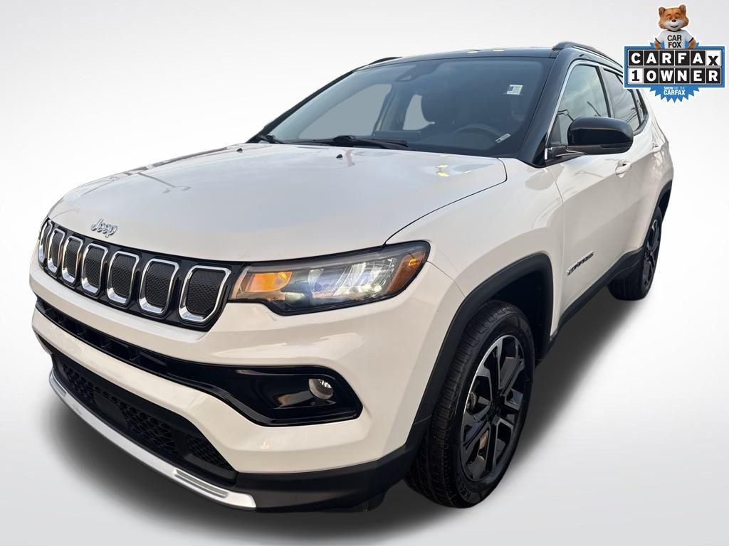 used 2022 Jeep Compass car, priced at $21,250