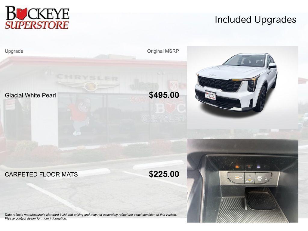 used 2024 Kia Sorento car, priced at $26,250